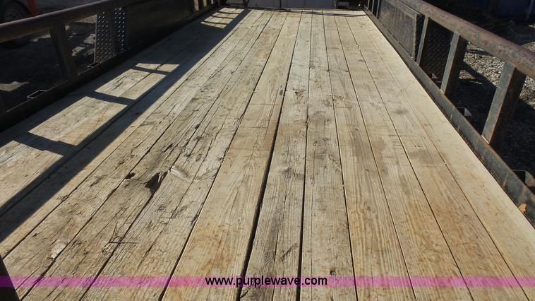 image for item I2301 2007 Texas Bragg equipment trailer