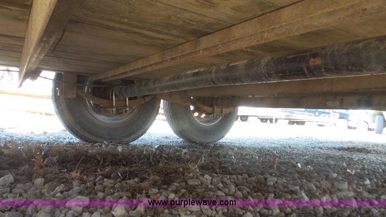 image for item I2301 2007 Texas Bragg equipment trailer