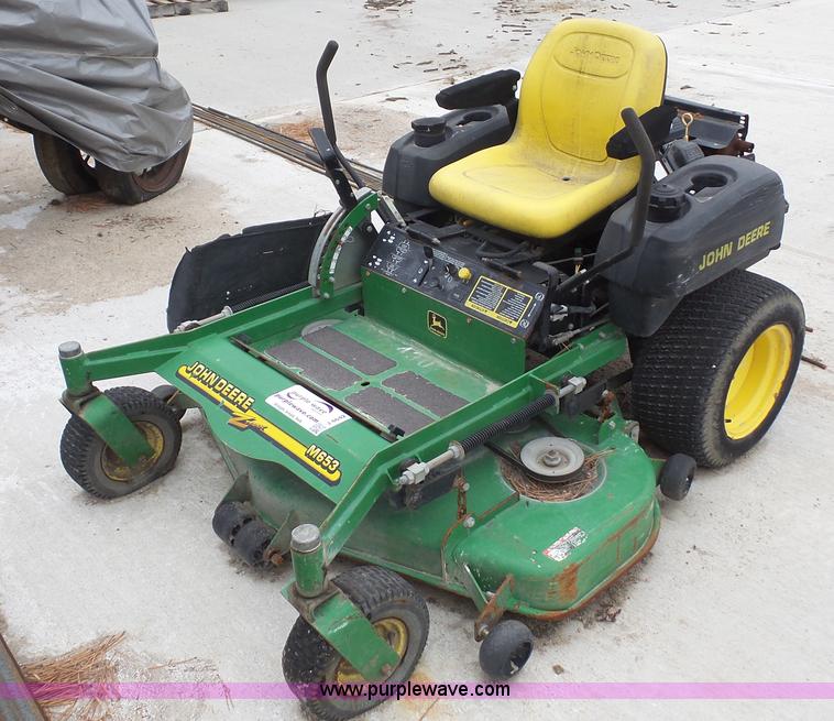 image for item J4642 John Deere M653 Z-Trak lawn mower