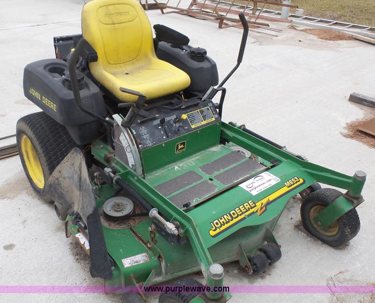 image for item J4642 John Deere M653 Z-Trak lawn mower