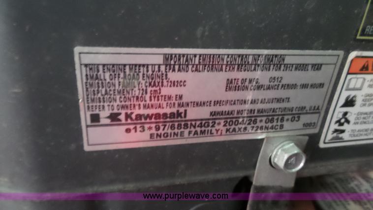 image for item J4725 2013 Gravely Pro Stance 61 lawn mower