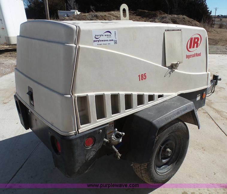 image for item J7293 2005 Ingersoll Rand P185WJD air compressor