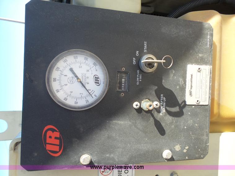 image for item J7293 2005 Ingersoll Rand P185WJD air compressor