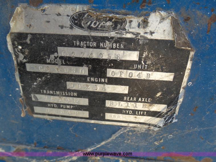 image for item J7306 Ford 8000 tractor