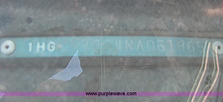 image for item J7310 1992 Honda Accord LX