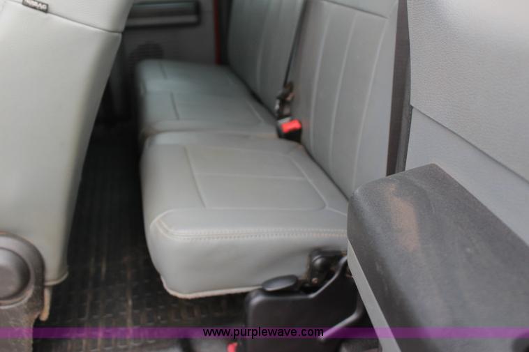 image for item J7577 2012 Ford F350 Super Duty XLT SuperCab flatbed pickup truck