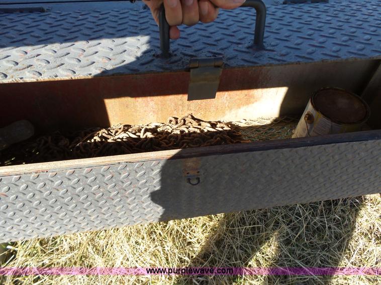 image for item J7682 1994 shop built equipment trailer