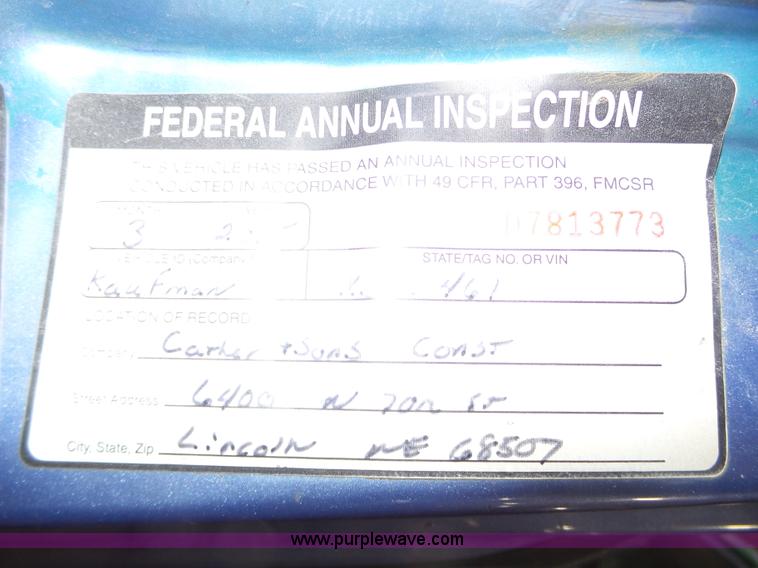 image for item J8821 1995 Ford F450 Super Duty flatbed truck