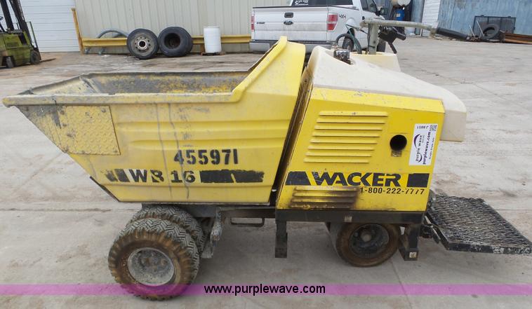 image for item J8851 Wacker WB16 power buggy