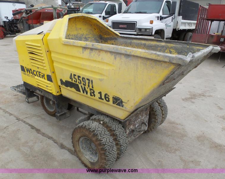 image for item J8851 Wacker WB16 power buggy