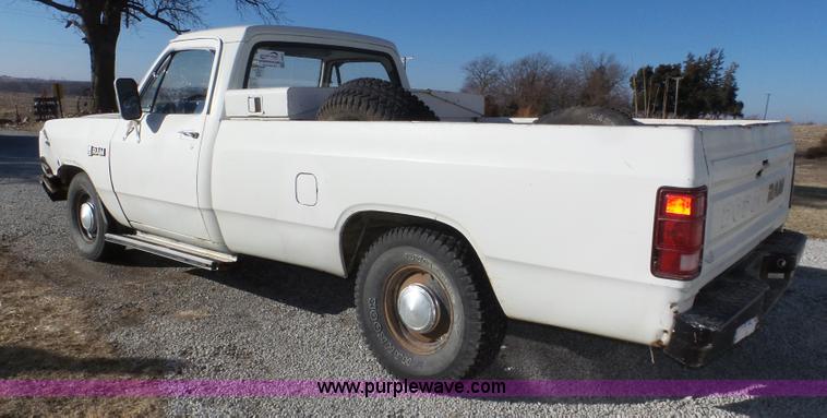 image for item J8864 1981 Dodge Ram D150 Custom pickup truck