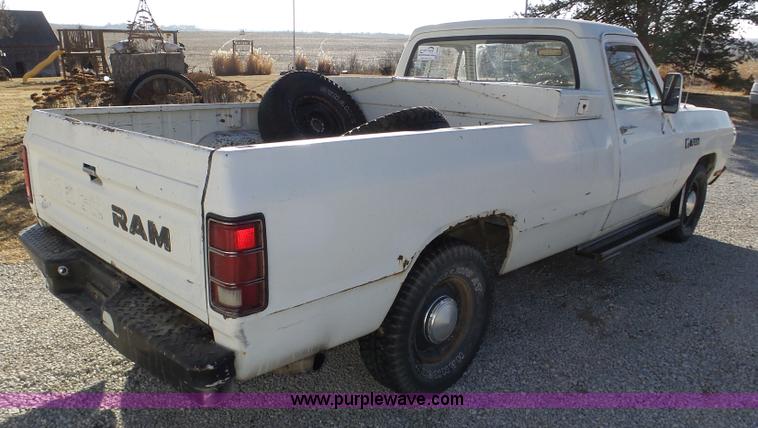 image for item J8864 1981 Dodge Ram D150 Custom pickup truck
