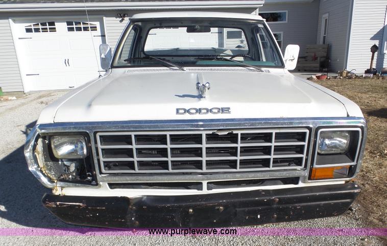 image for item J8864 1981 Dodge Ram D150 Custom pickup truck