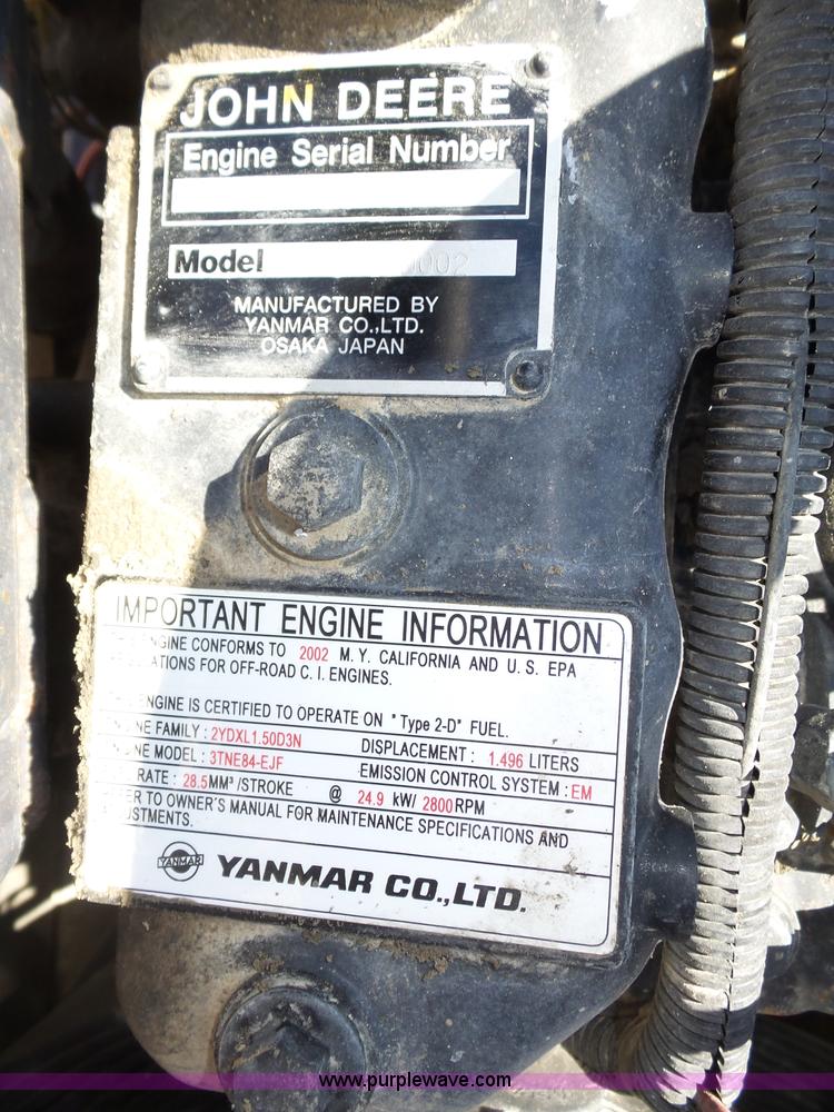 image for item J8867 John Deere 3235B reel mower