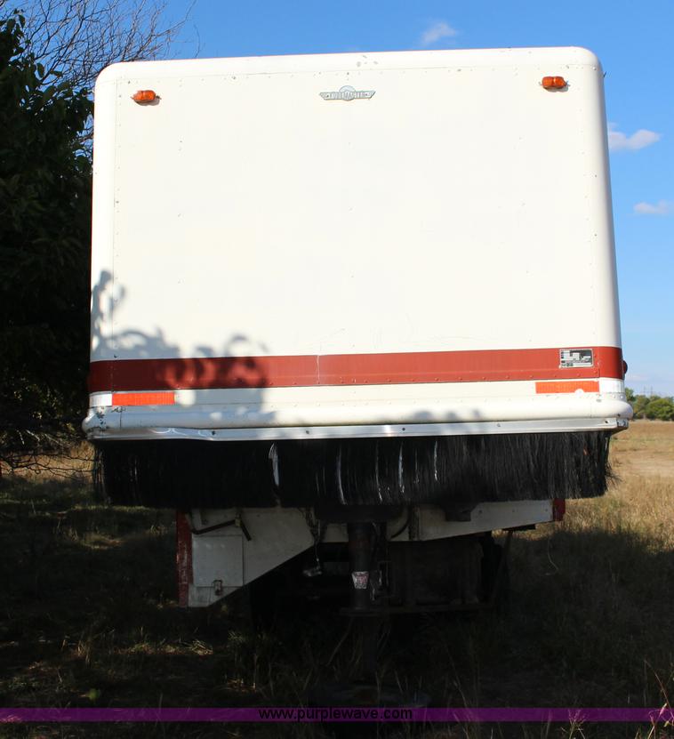 image for item K1198 1984 Grumman enclosed trailer with power wash system
