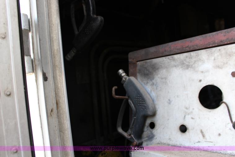 image for item K1198 1984 Grumman enclosed trailer with power wash system