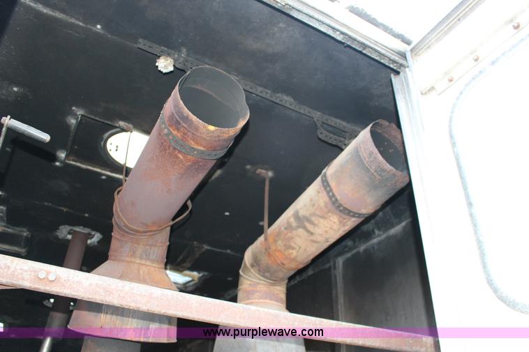 image for item K1198 1984 Grumman enclosed trailer with power wash system