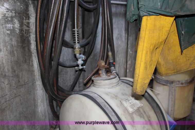 image for item K1198 1984 Grumman enclosed trailer with power wash system