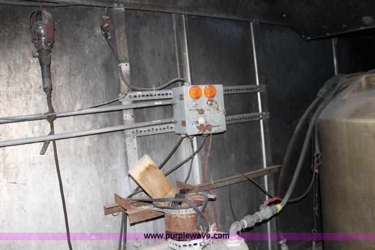 image for item K1198 1984 Grumman enclosed trailer with power wash system