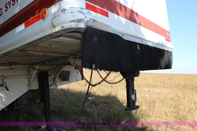 image for item K1198 1984 Grumman enclosed trailer with power wash system