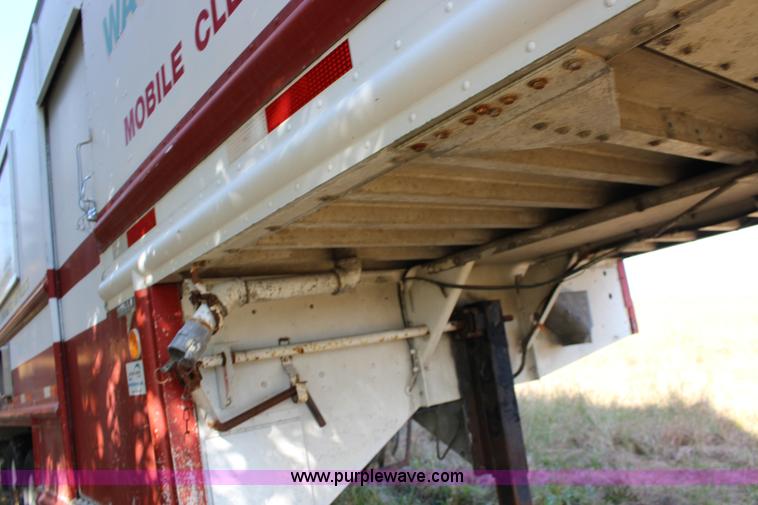 image for item K1198 1984 Grumman enclosed trailer with power wash system