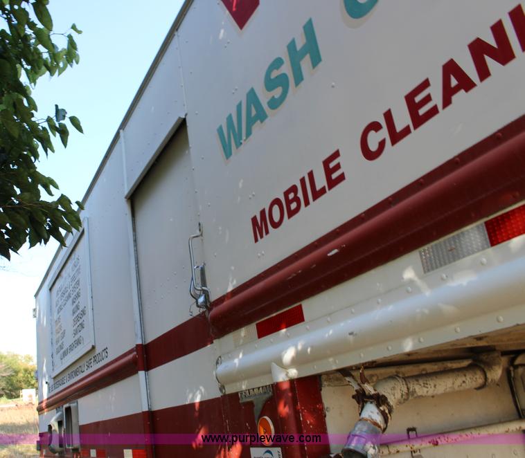 image for item K1198 1984 Grumman enclosed trailer with power wash system