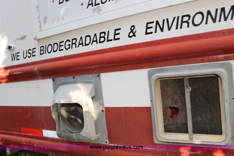 image for item K1198 1984 Grumman enclosed trailer with power wash system