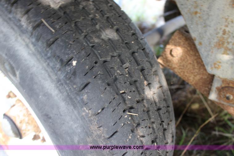 image for item K1198 1984 Grumman enclosed trailer with power wash system