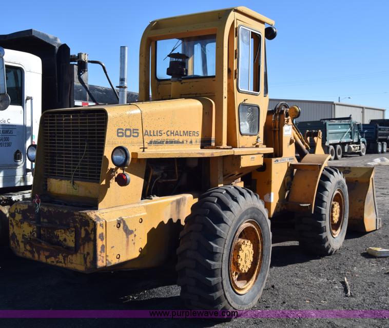 image for item K4436 Allis Chalmers 605 Series B wheel loader