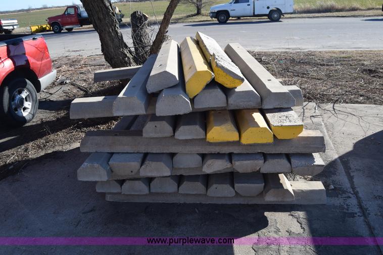 Approximately 120 concrete parking stops in Goddard, KS Item K4437