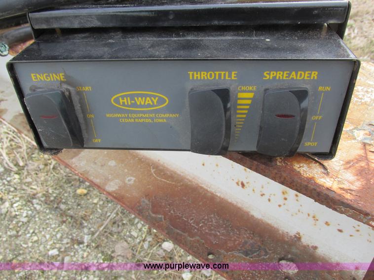 image for item L4241 Highway Equipment MP8 spreader