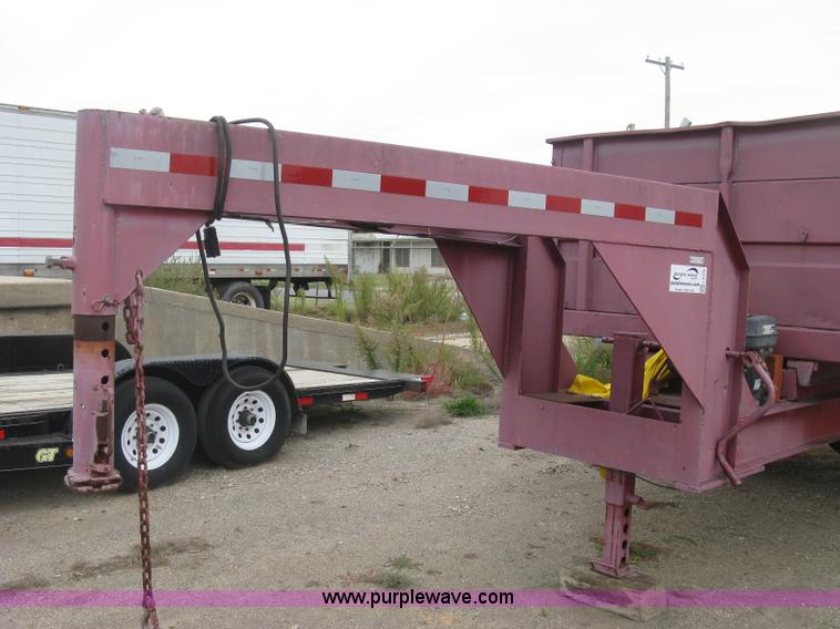 image for item L6379 2007 shop built dump trailer