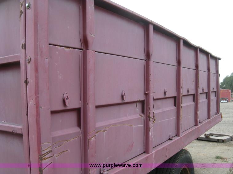image for item L6379 2007 shop built dump trailer