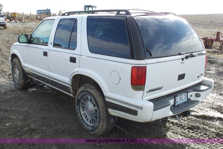 image for item L7072 1998 GMC Jimmy SL SUV