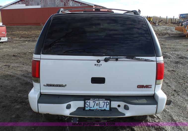 image for item L7072 1998 GMC Jimmy SL SUV