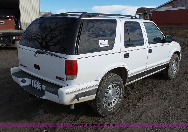 image for item L7072 1998 GMC Jimmy SL SUV