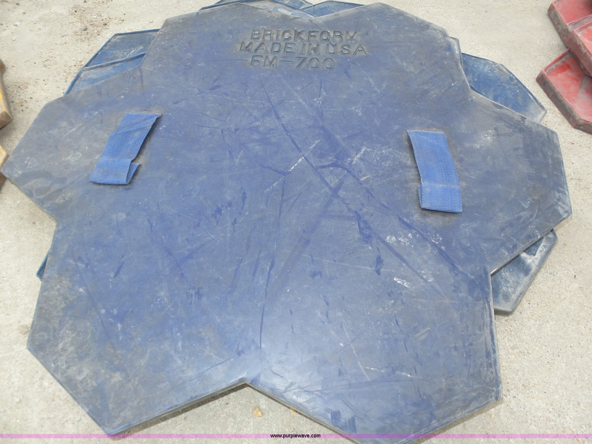 (14) BrickForm FM700 concrete stamps in Beatrice, NE Item AV9004 sold