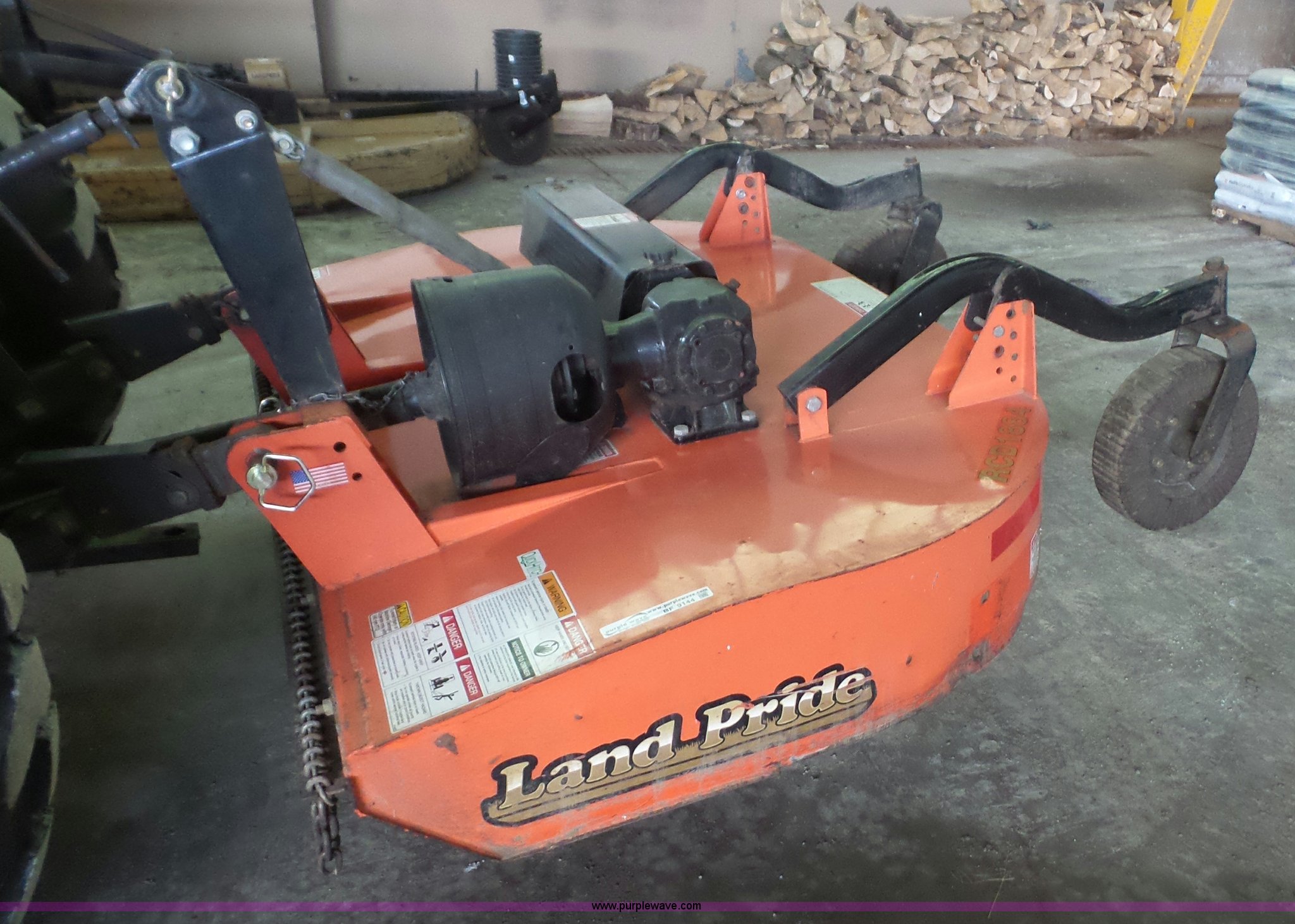 Land Pride RCD1884 rotary mower in Kansas City, MO Item BF9144 sold