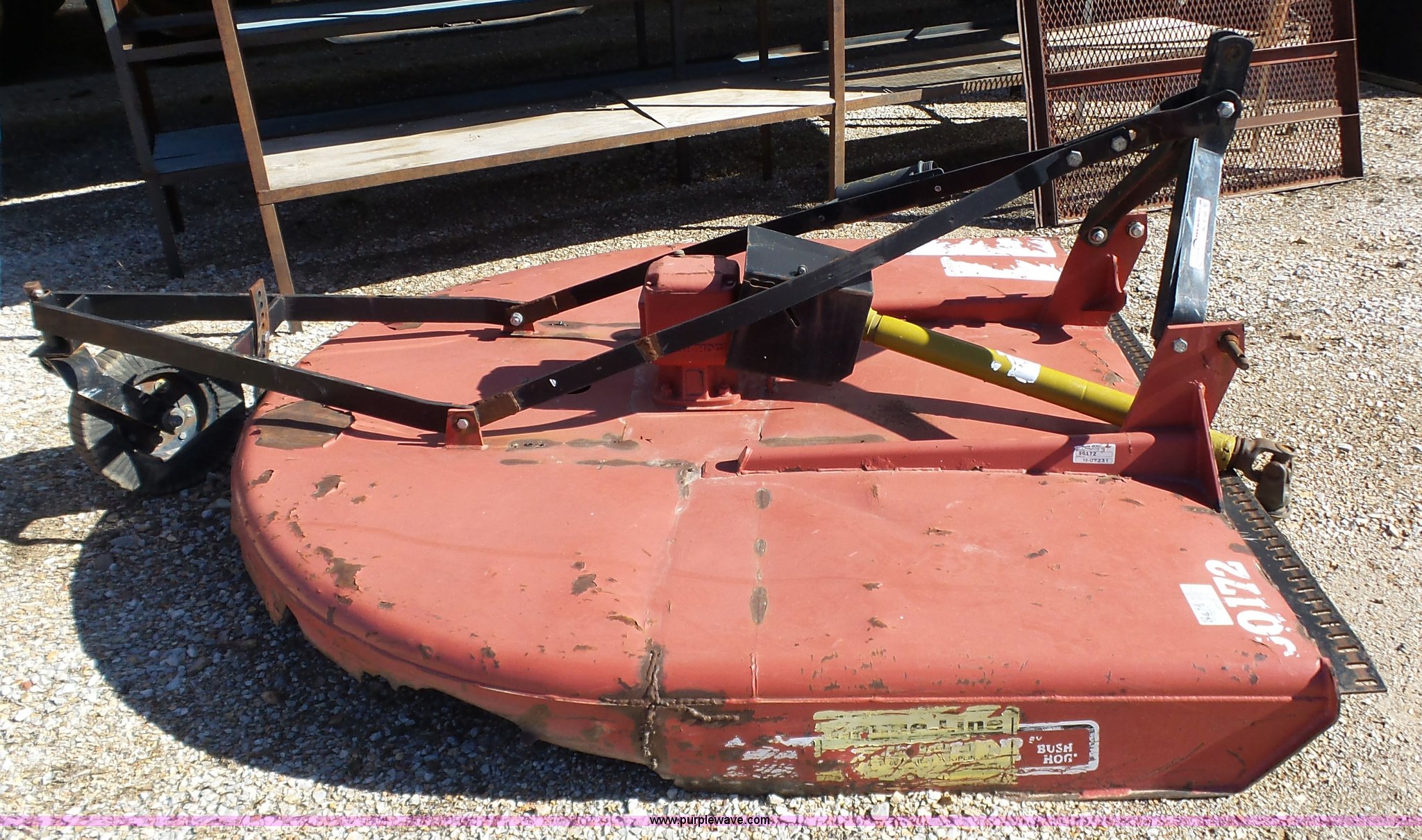 Bush Hog SQ172 rotary mower in Joplin, MO Item BL9704 sold Purple Wave