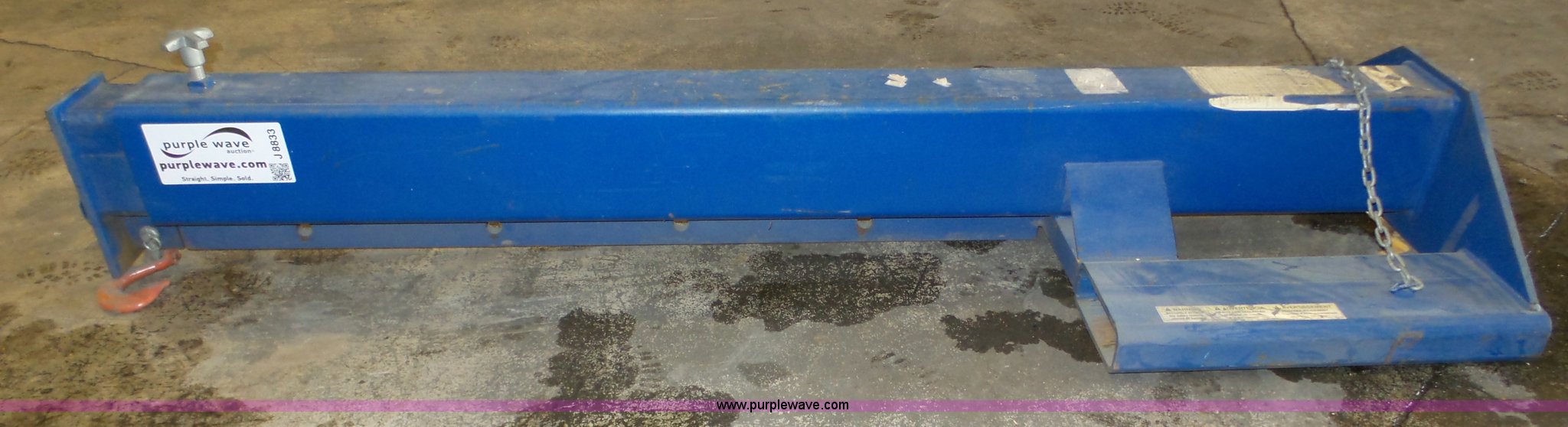 Vestil LMEBT8 forklift truss boom in Grand Island, NE Item J8833