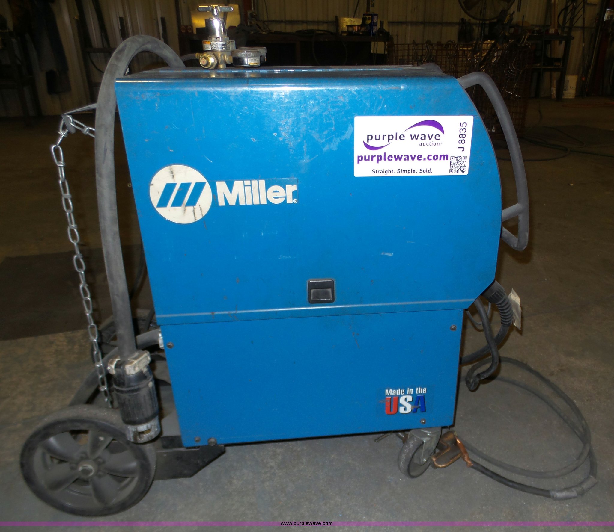 Miller 350P Millermatic pulse welder in Grand Island, NE Item J8835