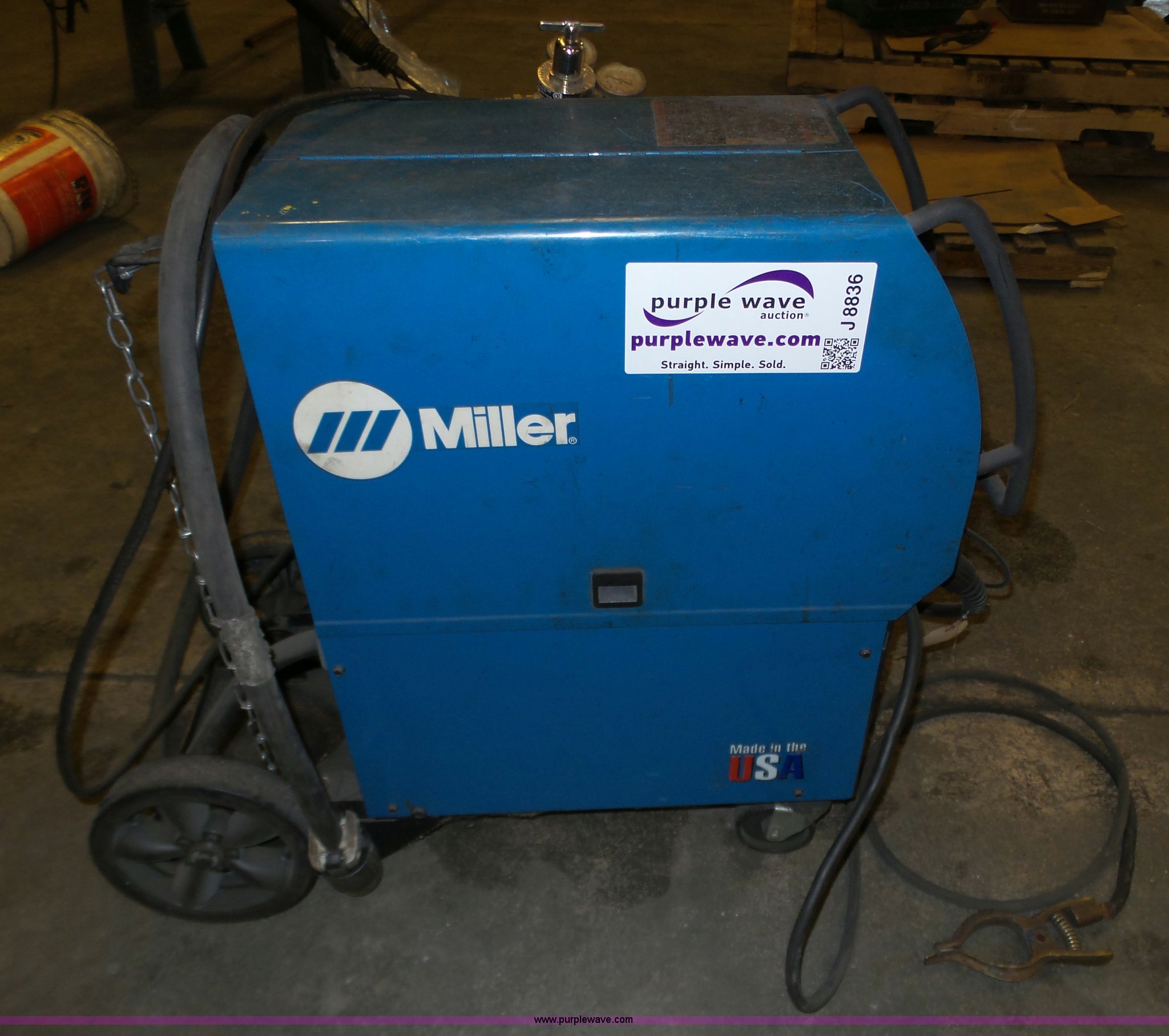 Miller 350P Millermatic pulse welder in Grand Island, NE Item J8836