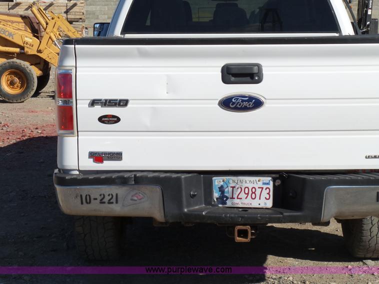 image for item J7602 2011 Ford F150 SuperCab pickup truck