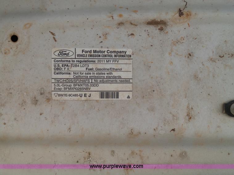 image for item J7602 2011 Ford F150 SuperCab pickup truck