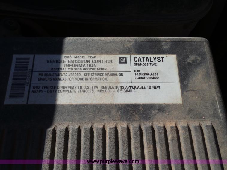 image for item J7603 2008 Chevrolet Silverado 3500HD LT Ext. Cab pickup truck