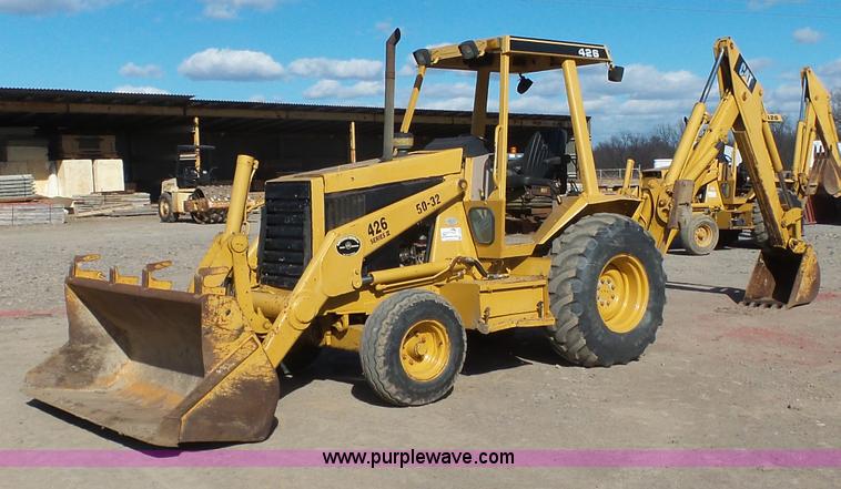 image for item J7605 Caterpillar 426 Series II backhoe