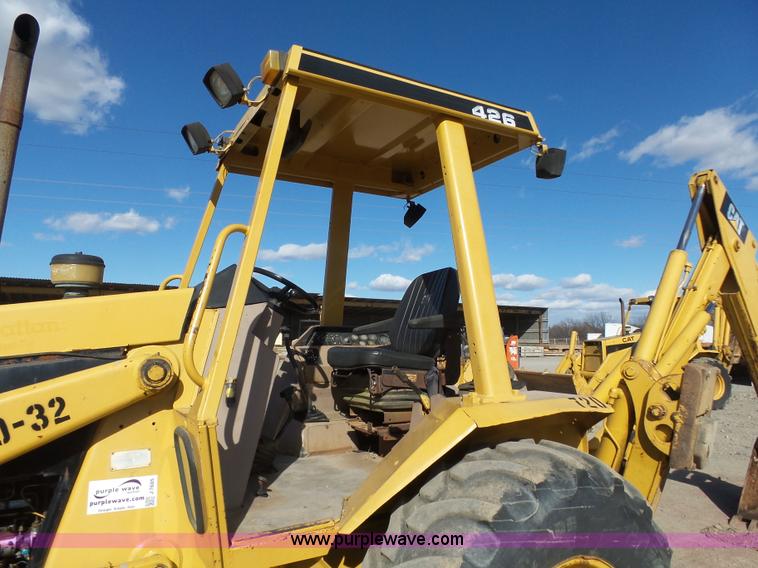 image for item J7605 Caterpillar 426 Series II backhoe