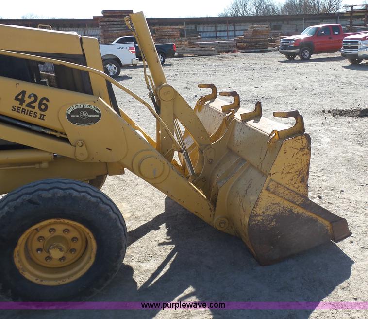 image for item J7605 Caterpillar 426 Series II backhoe