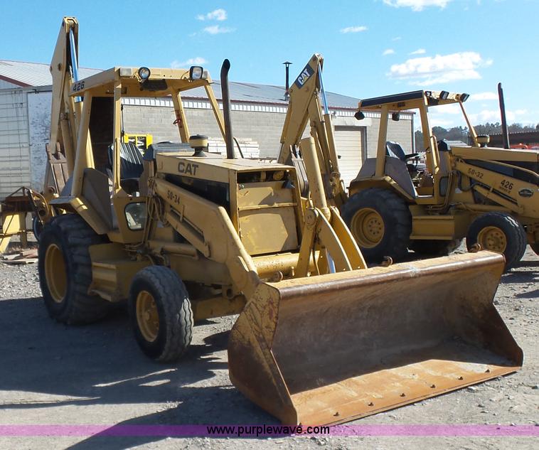 image for item J7606 Caterpillar 426 backhoe