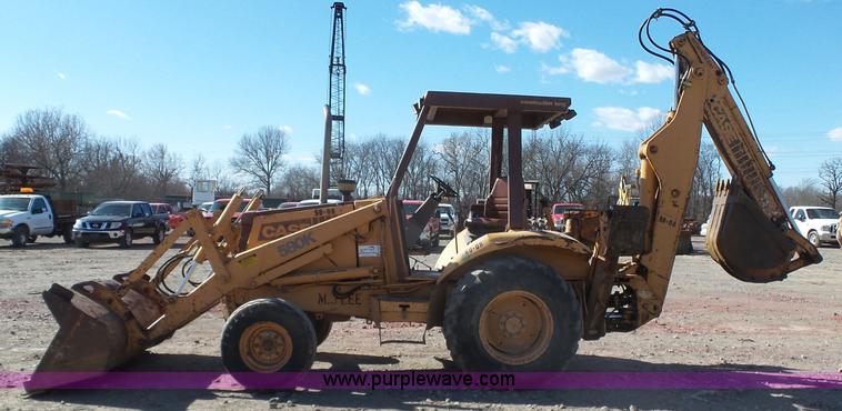 image for item J7607 Case 580K backhoe
